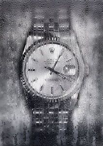 Rolex hinter dem Fenster