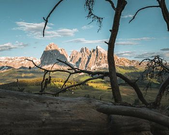 Die Einrahmung der Berge