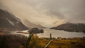 Uitzicht bij Glenfinnan van Guus van Mieghem