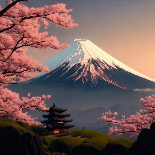 Japan mountain fuji beautiful