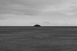 Kleine Insel an der Küste von Villajoyosa
