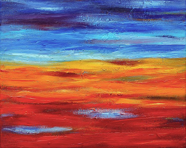 Hot and Cool Waves van Maria Meester