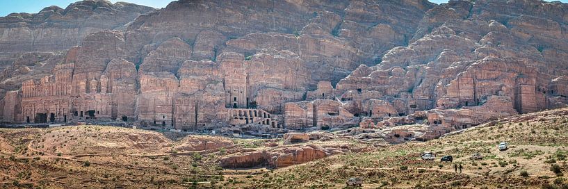 Koningstombe in Petra Jordanië van Jelmer Laernoes