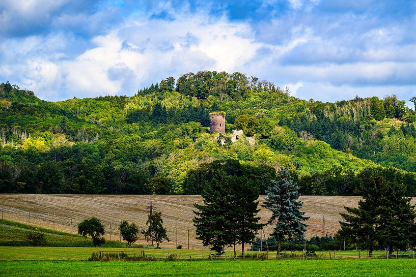 L'Ebersburg près de Nordhausen par Andreas Völkel