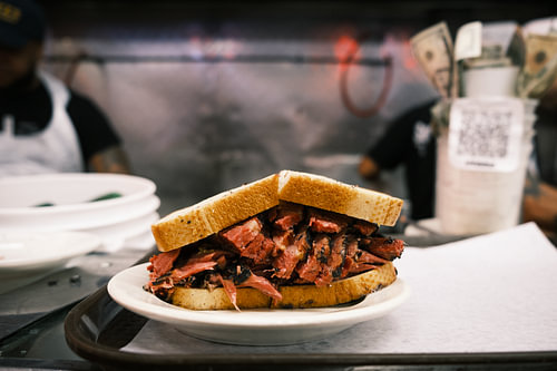 Pastrami Sandwich at Katz’s Deli - New York City