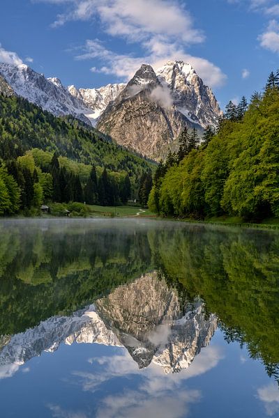 Zugspitzblick am Rießersee von Achim Thomae