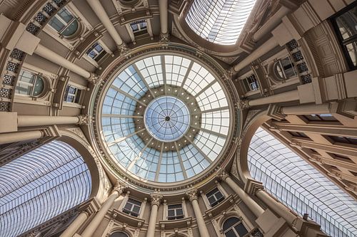 The dome of the Passage in The Hague
