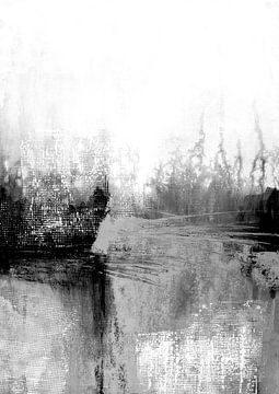 Black white landscape by Ela Szczepaniak