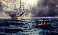 Ein schönes Schiff anschauen