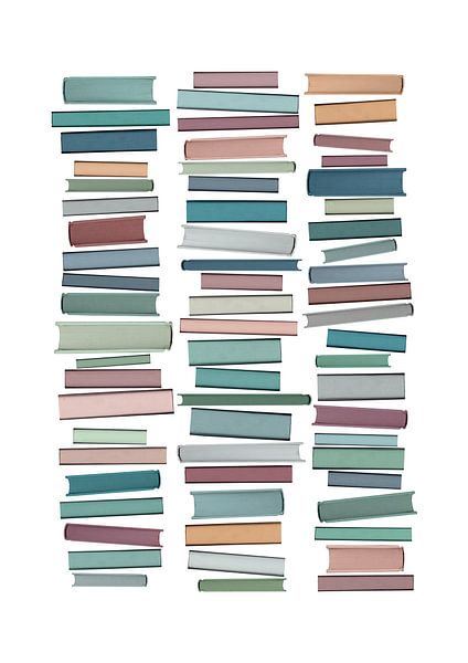 Books Pastel by Orara Studio