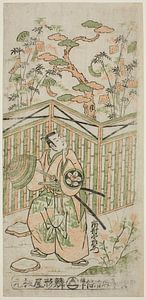 Torii Kiyomasu II - The Actor Ichimura Uzaemon VIII as Oguri Hangan
