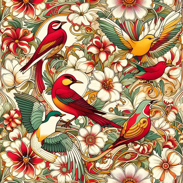 Bird's paradise by Tatjana Korneeva