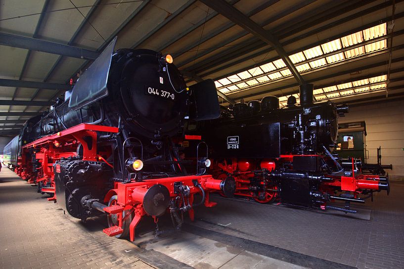 Dampfloks par Edgar Schermaul