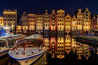Amsterdam - Damrak im Schweigen von Marco Schep Miniaturansicht