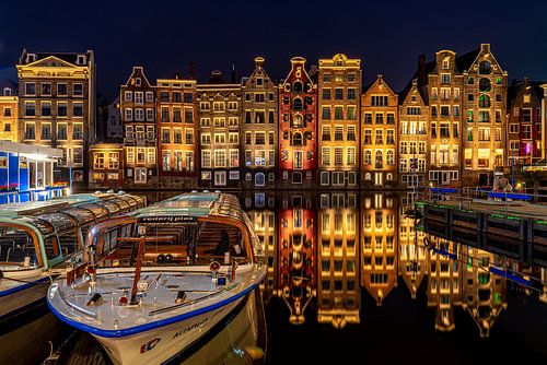 Amsterdam - Damrak in stilte