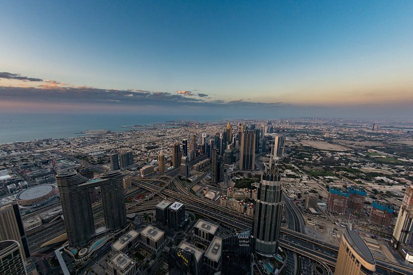 Skyline von Dubai von Ronne Vinkx
