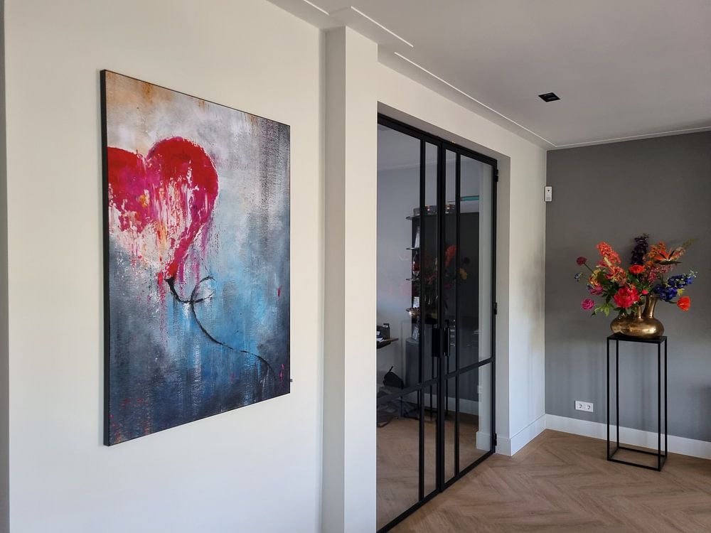 Coeur volant  par MK Abstrakt 