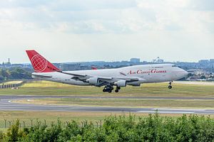 Landing Air Cargo Global Boeing 747-400F. van Jaap van den Berg