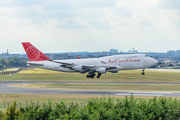 Landing Air Cargo Global Boeing 747-400F. van Jaap van den Berg