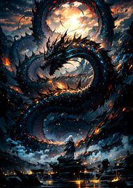 The Infernal Wyrm Dragon by Ruzerin