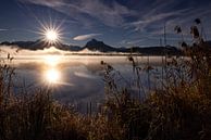 Lever de soleil sur le lac de Hopfen par Andreas Müller Aperçu