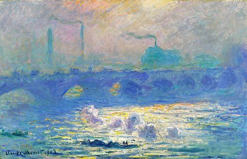 Claude Monet,Waterloo Bridge