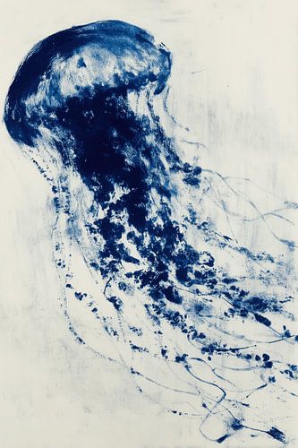 Abstrakte Quallen-Drift