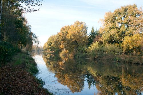 Regge in Nijverdal in de herfst