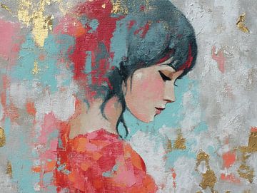 Portrait de femme sur Caprices d'Art