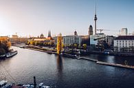 Berlin – Skyline / Historischer Hafen von Alexander Voss Miniaturansicht