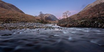 Sonnenaufgang Glencoe, Schottland von Wim Westmaas