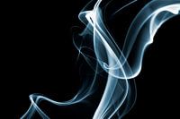 Fließende Bewegungen in der Luft