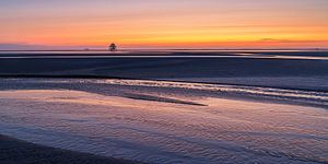 Sonnenuntergang auf dem Engelsmanplaat