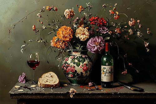 Explosion of Blooming Chaos