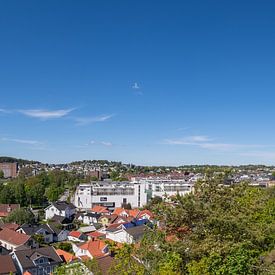 Panoramic view of the Norwegian town Sandefjord by Matthias Korn