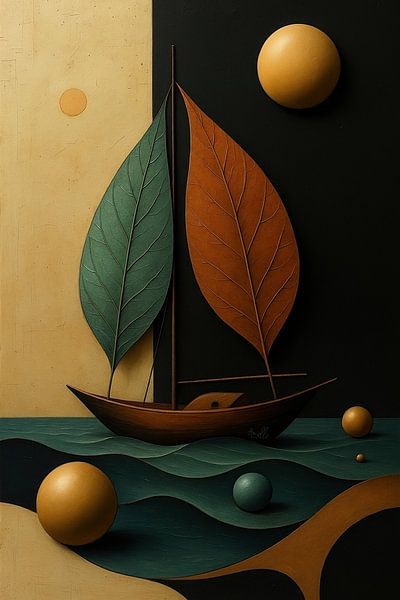 Voilier de Feuilles 02 by Aimelle ML