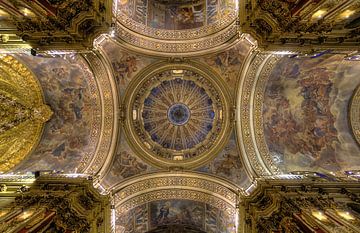 De basiliek van San Juan de Dios in Granada van Nico Westerhof