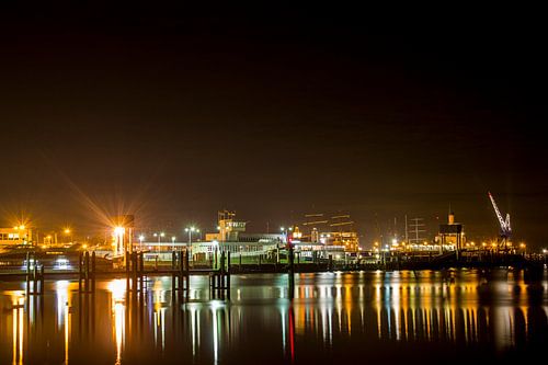 Harlingen at night