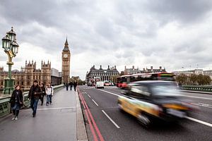 Le pont de Westminster à Londres