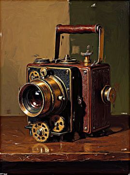 Steampunk Boxkamera von DeVerviersBelgium