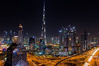 Burj Khalifa Dubai by Night
