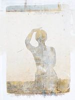 Luminous Echoes - Silhouette eines Porträts