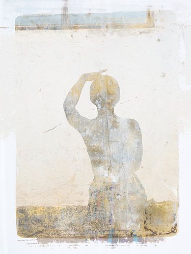 Luminous Echoes - een silhouet van een portret