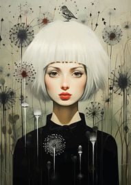 My dandelion garden van Mirjam Duizendstra