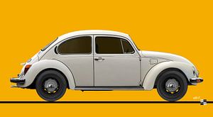 Coccinelle VW en couleur d'origine