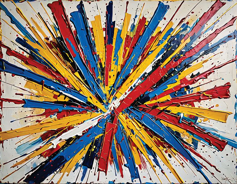 Abstract Expressionism 2 by Timba Art