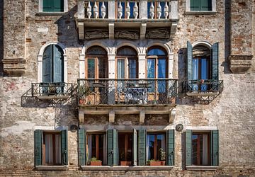 Fassade in Venedig von Sabine Wagner