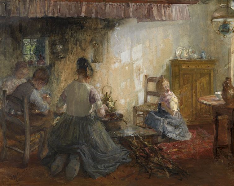 Interieur, Pierre Jacques Dierckx van Meesterlijcke Meesters