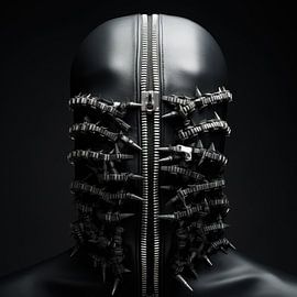frau, schönheit, bizarr, sexueller fetischismus, erotik, bdsm, mund (mann), mode, sadomasochismus von Art Bizarre