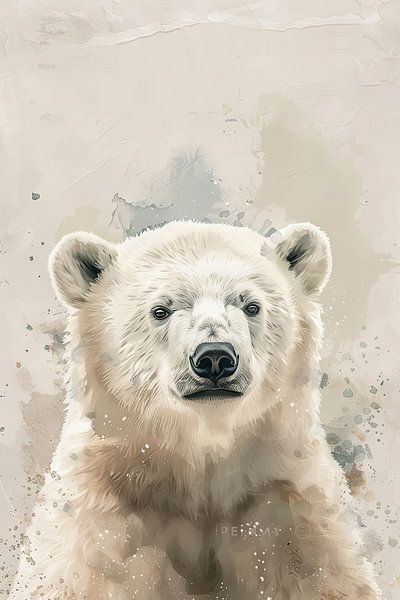 Eisbär von Poster Art Shop